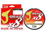 DAIWA J-BRAID x8 GRAND DARK GREEN 300YDS